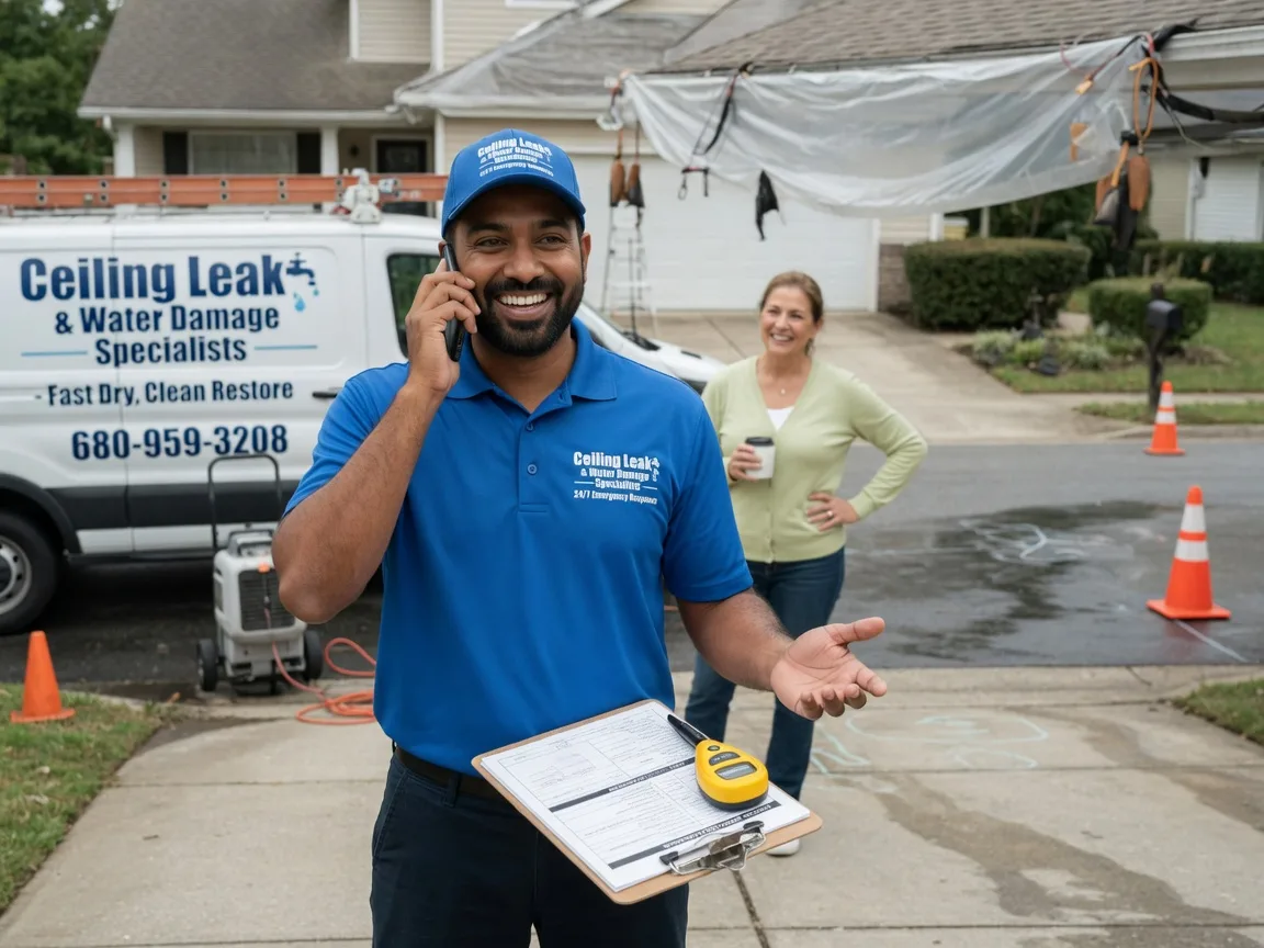 Ceiling Leak Cleanup Connellsville, PA FAQs